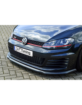 Spoiler paraurti anteriore in abs  VW Golf 7 GTI + GTD Typ AU (Cod. IN-INE-280031B/7-2-ABS-G)