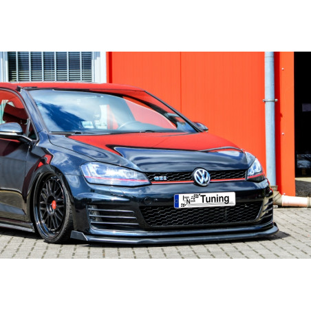 Spoiler paraurti anteriore in abs con flaps laterali VW Golf 7 GTI + GTD Typ AU (Cod. IN-INE-280031B