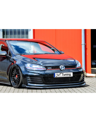 Spoiler paraurti anteriore in abs con flaps laterali VW Golf 7 GTI + GTD Typ AU (Cod. IN-INE-280031B