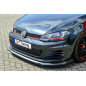 Spoiler paraurti anteriore in abs con flaps laterali VW Golf 7 GTI + GTD Typ AU (Cod. IN-INE-280031B