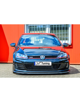 Spoiler paraurti anteriore in abs con flaps laterali VW Golf 7 GTI + GTD Typ AU (Cod. IN-INE-280031B