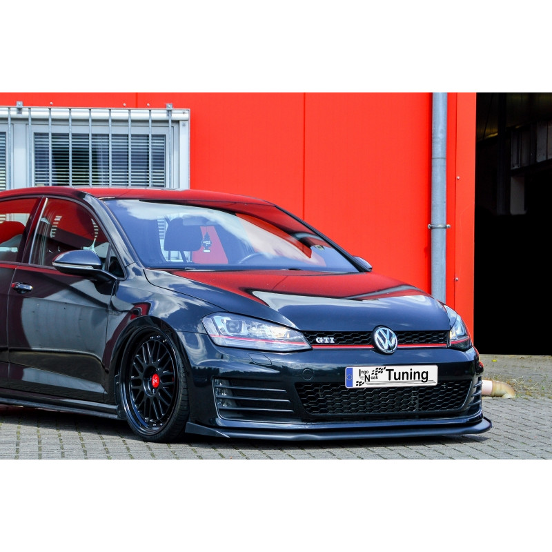 Spoiler paraurti anteriore in abs con flaps laterali groß VW Golf 7 GTI + GTD Typ AU (Cod. IN-INE-2
