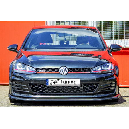 Spoiler paraurti anteriore in abs con flaps laterali groß VW Golf 7 GTI + GTD Typ AU (Cod. IN-INE-2
