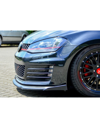 Spoiler paraurti anteriore in abs con flaps laterali groß VW Golf 7 GTI + GTD Typ AU (Cod. IN-INE-2