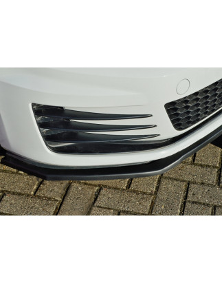 Spoiler paraurti anteriore in abs Version 2 VW Golf 7 GTI + GTD Typ AU (Cod. IN-INE-280031B/7(A)-ABS