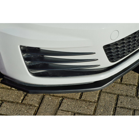 Spoiler paraurti anteriore in abs Version 2 VW Golf 7 GTI + GTD Typ AU (Cod. IN-INE-280031B/7(A)-ABS