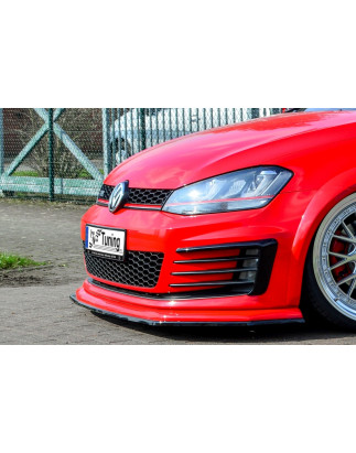 Cup Spoiler paraurti incl. Cup Schwert  Spoiler ist2 pezzi VW Golf 7 GTI + GTD Typ AU (Cod. IN-INE-2