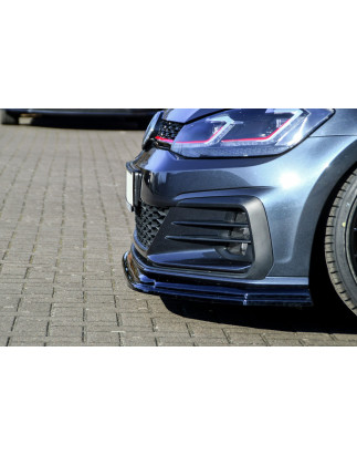 Spoiler paraurti anteriore in abs VW Golf 7 GTI + GTD Typ AU Facelift (Cod. IN-INE-280031B7-ABS ( 2F