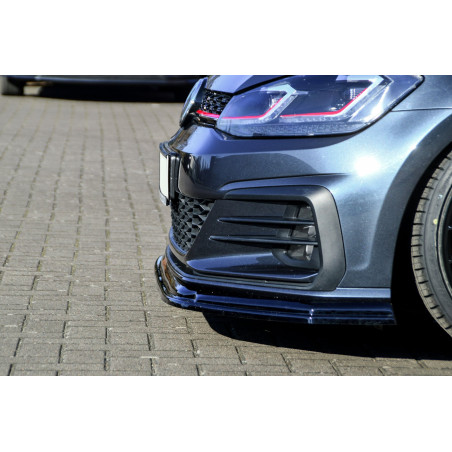Spoiler paraurti anteriore in abs VW Golf 7 GTI + GTD Typ AU Facelift (Cod. IN-INE-280031B7-ABS ( 2F