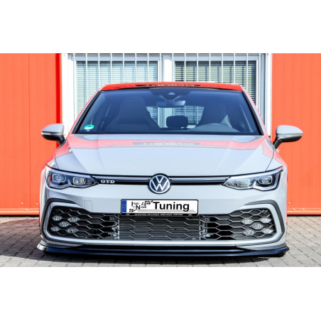 Spoiler paraurti anteriore in abs VW Golf 8 GTD ( CD1) (Cod. IN-INE-280031B8(2)-ABS-G)