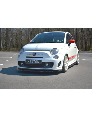 SPLITTER ANTERIORE V.2 Abarth  500 Mk1 (Cod. M- FI-500-ABARTH-FD2G)