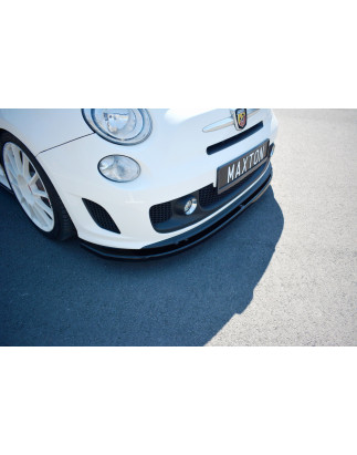 SPLITTER ANTERIORE V.2 Abarth  500 Mk1 (Cod. M- FI-500-ABARTH-FD2G)