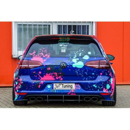 Kit pinne posteriori per diffusore e Seiten Flaps   VW Golf 7 R  (Cod. IN-INE-280045-7RRT-ABS )