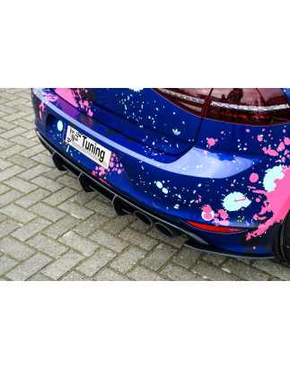 Kit pinne posteriori per diffusore e Seiten Flaps   VW Golf 7 R  (Cod. IN-INE-280045-7RRT-ABS )