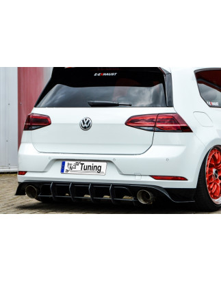Kit pinne posteriori per diffusore  VW Golf 7 GTI TCR (Cod. IN-INE-280045-7TRT-ABS)