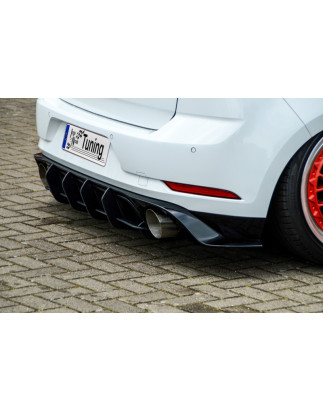 Kit pinne posteriori per diffusore  VW Golf 7 GTI TCR (Cod. IN-INE-280045-7TRT-ABS)