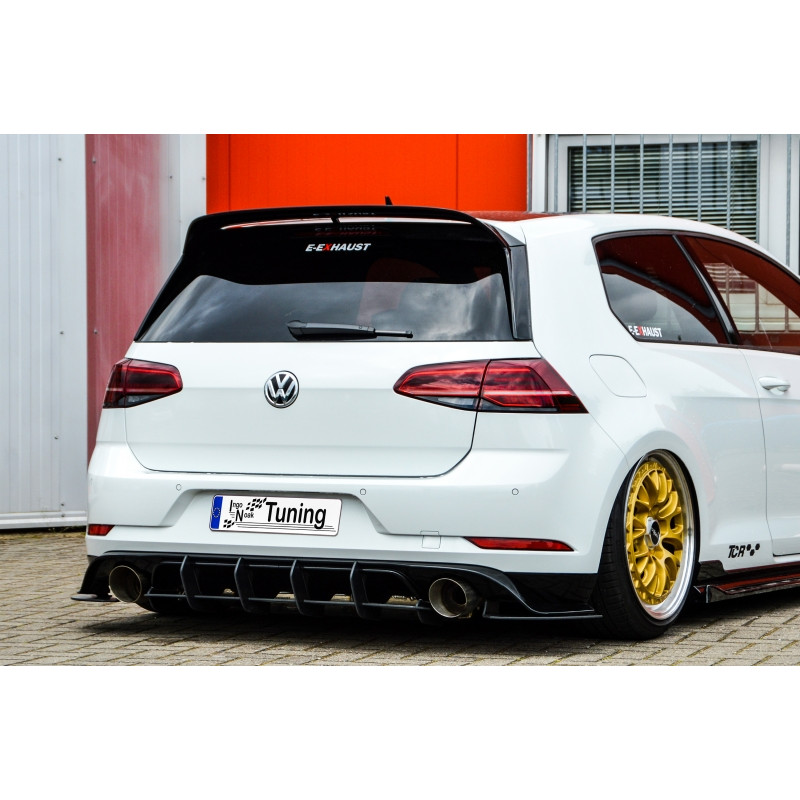 Kit pinne posteriori per diffusore + Gefräste  laterale VW Golf 7 GTI TCR (Cod. IN-INE-280045-7TRT-