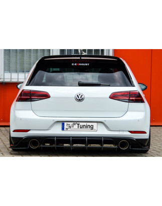 Kit pinne posteriori per diffusore + Gefräste  laterale VW Golf 7 GTI TCR (Cod. IN-INE-280045-7TRT-