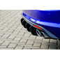 Sottoparaurti posteriore race look con flaps(adatto solo per R Variant) VW Golf 7 R+ R-Line (Cod. IN