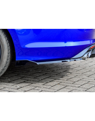 Sottoparaurti laterali posteriori con flaps laterali  (adatto solo per R Variant) VW Golf 7 R+ R-Lin