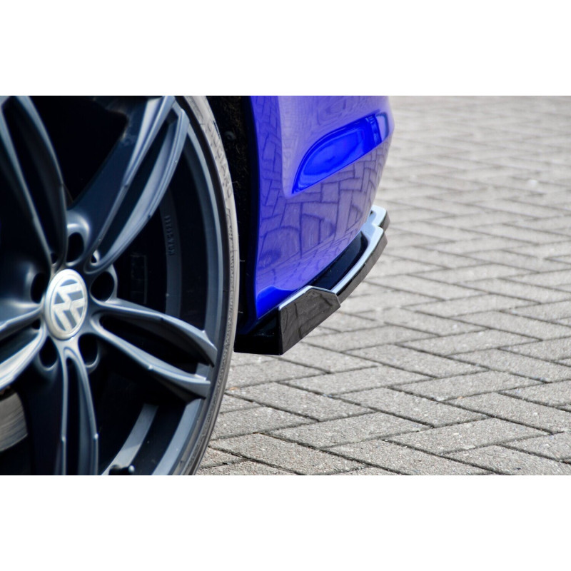 Sottoparaurti laterali posteriori con flaps laterali  (adatto solo per R Variant) VW Golf 7 R+ R-Lin