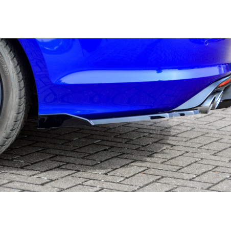 Sottoparaurti laterali posteriori con flaps laterali  (adatto solo per R Variant) VW Golf 7 R+ R-Lin
