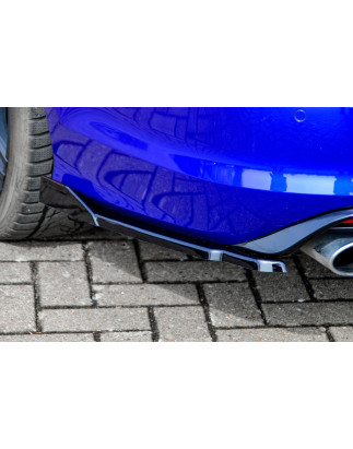 Sottoparaurti laterali posteriori con flaps laterali  (adatto solo per R Variant) VW Golf 7 R+ R-Lin