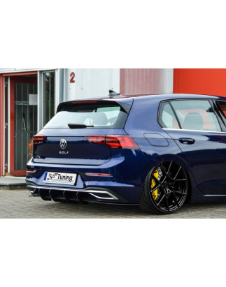 Sottoparaurti posteriore race look con flaps+  laterale VW Golf 8 (Cod. IN-INE-280045-8RT-ABS +  INE