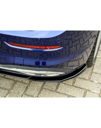 Sottoparaurti posteriore race look con flaps+  laterale VW Golf 8 (Cod. IN-INE-280045-8RT-ABS +  INE