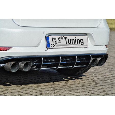 Kit pinne posteriori per diffusore  VW Golf 7 R Typ AU Facelift (Cod. IN-INE-280045/7RRT-ABS (F))
