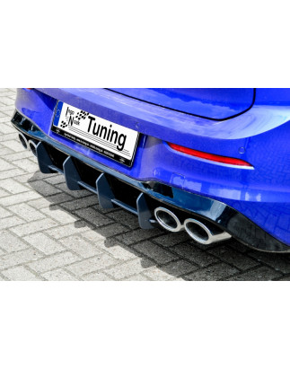 Kit pinne posteriori per diffusore  VW Golf 8 R ( CD1) (Cod. IN-INE-280045B-8RRT-ABS)