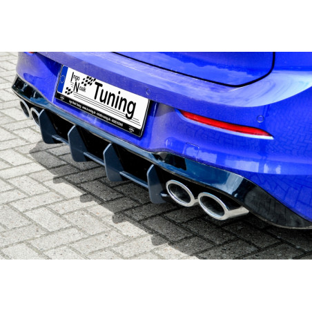 Kit pinne posteriori per diffusore  VW Golf 8 R ( CD1) (Cod. IN-INE-280045B-8RRT-ABS)