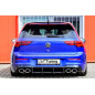 Kit pinne posteriori per diffusore  VW Golf 8 R ( CD1) (Cod. IN-INE-280045B-8RRT-ABS)