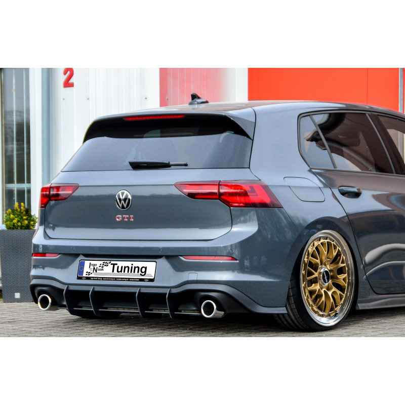 Kit pinne posteriori per diffusore  VW Golf 8 GTI ( CD1) (Cod. IN-INE-280045B-8RT-ABS)