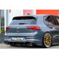 Kit pinne posteriori per diffusore  VW Golf 8 GTI ( CD1) (Cod. IN-INE-280045B-8RT-ABS)