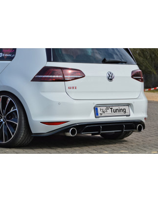 Sottoparaurti posteriore race look con flaps( solo GTI ) VW Golf 7 GTI Clubsport (Cod. IN-INE-280045