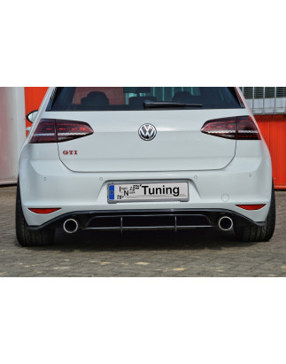Sottoparaurti posteriore race look con flaps( solo GTI ) VW Golf 7 GTI Clubsport (Cod. IN-INE-280045