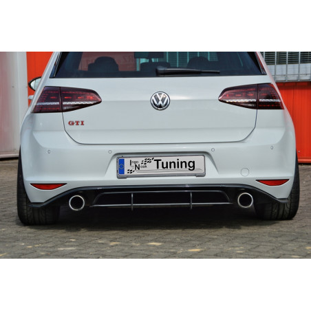 Sottoparaurti posteriore race look con flaps( solo GTI ) VW Golf 7 GTI Clubsport (Cod. IN-INE-280045