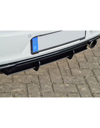 Sottoparaurti posteriore race look con flaps( solo GTI ) VW Golf 7 GTI Clubsport (Cod. IN-INE-280045