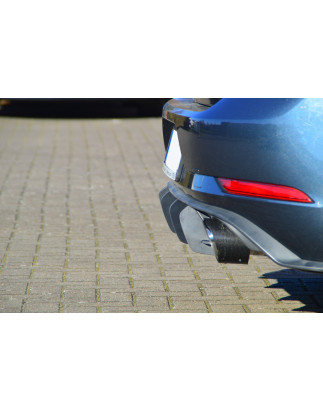 Sottoparaurti posteriore race look con flaps( solo GTI ) VW Golf 7 GTI + GTD Typ AU Facelift (Cod. I