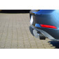 Sottoparaurti posteriore race look con flaps( solo GTI ) VW Golf 7 GTI + GTD Typ AU Facelift (Cod. I