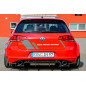 er Racing Sottoparaurti posteriore in perfekter Track Optik con pinne e  lateralen  (solo GTI)  VW G