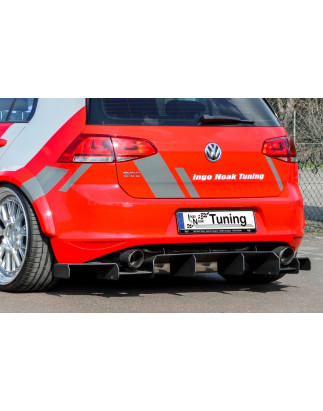 er Racing Sottoparaurti posteriore in perfekter Track Optik con pinne e  lateralen  (solo GTI)  VW G