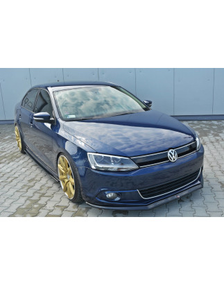 SPLITTER ANTERIORE V.2 VOLKSWAGEN JETTA MK6 berlina PREFACE (Cod. M-VW-JE-6-FD2G)