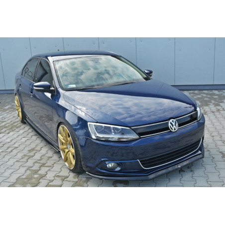 SPLITTER ANTERIORE V.2 VOLKSWAGEN JETTA MK6 berlina PREFACE (Cod. M-VW-JE-6-FD2G)