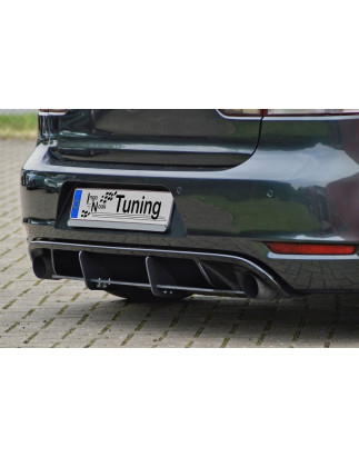 Sottoparaurti posteriore race look con flaps( solo GTI ) VW Golf 6 Edition 35 Typ.1K (Cod. IN-INE-28