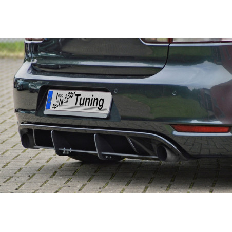 Sottoparaurti posteriore race look con flaps( solo GTI ) VW Golf 6 Edition 35 Typ.1K (Cod. IN-INE-28