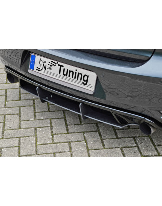 Sottoparaurti posteriore race look con flaps( solo GTI ) VW Golf 6 Typ.1K (Cod. IN-INE-280045BRT-ABS