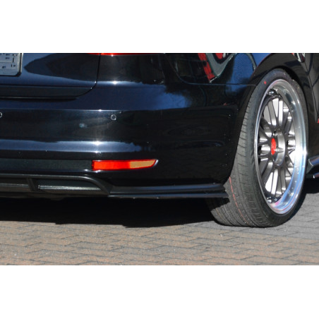 Set sottoparaurti laterali posteriori in abs VW Jetta 6  GLI (Cod. IN-INE-280045DGLIL/R-ABS)