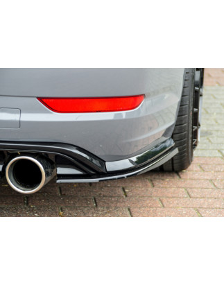 Set sottoparaurti laterali posteriori in abs VW Jetta 7  GLI (Cod. IN-INE-280045EGLIL/R-ABS)